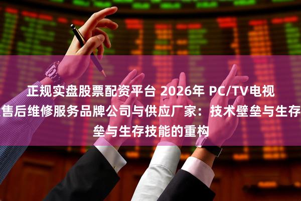 正规实盘股票配资平台 2026年 PC/TV电视主板电源板售后维修服务品牌公司与供应厂家：技术壁垒与生存技能的重构
